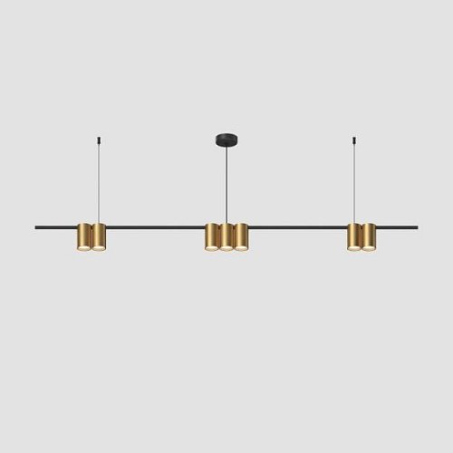 Светильник подвесной Denkirs Orbit DK4063-BK+SG