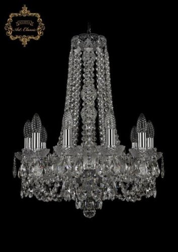 11.11.10.165.h-62.Cr.Sp Подвесная хрустальная люстра 11.11 Art Classic 11.11.10.165.h-62.Cr.Sp