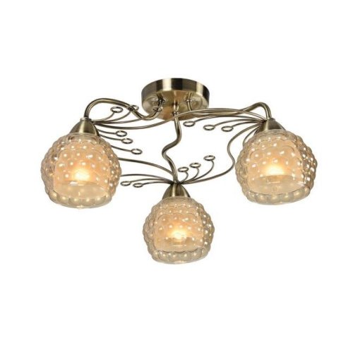 286/3PF-Oldbronze Потолочная люстра ID lamp Verity 286/3PF-Oldbronze