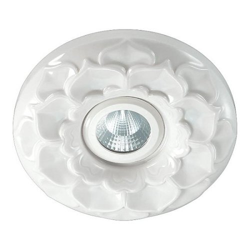 357349 Встраиваемый светильник с цветочками Ceramic Led 357349 Novotech