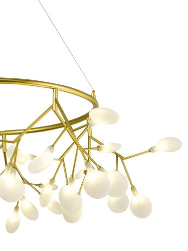 Подвесная люстра Natali Kovaltseva Grace GRACE 75128/8C GOLD SATIN