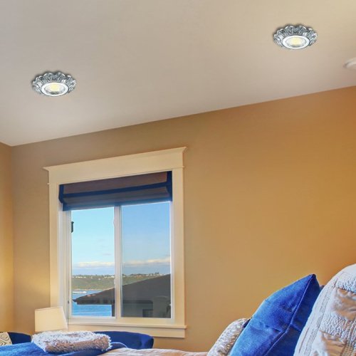 Встраиваемый светильник с узорами Grain 370300 Novotech