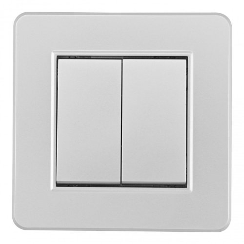 Выключатель Arte Milano Set16-1 SET16-1-30-2 silver