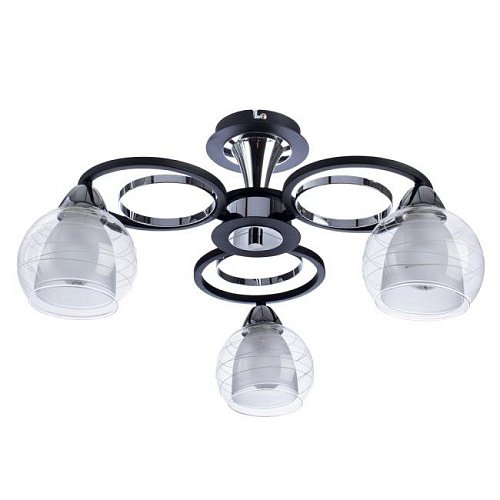 A1604PL-3BK Потолочная люстра Arte Lamp Ginevra A1604PL-3BK