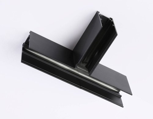 Коннектор T-образный для накладного шинопровода Magnetic Ambrella Track System GL3374