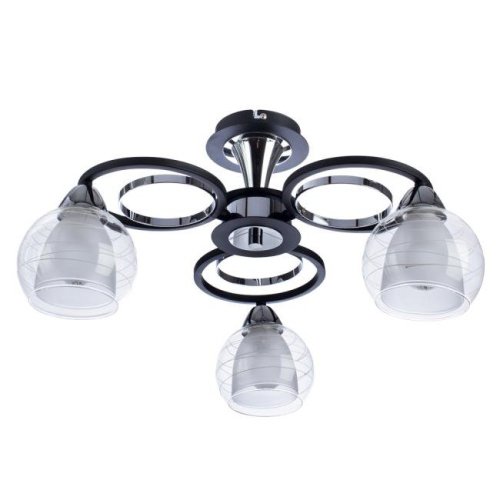 A1604PL-3BK Потолочная люстра Arte Lamp Ginevra A1604PL-3BK