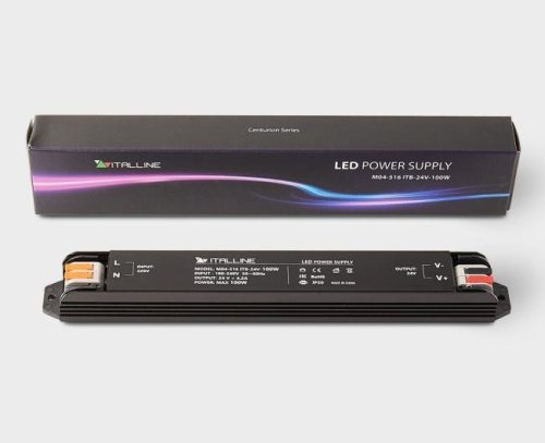 M04-516 ITB-24V-100W Блок питания к светодиодным лентам M04-509/510/511/512 Italline M04-516 ITB-24V-100W