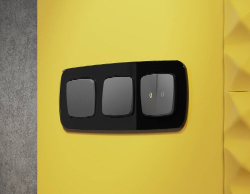 Рамка Ambrella Volt Radian Стекло натуральное OF350804