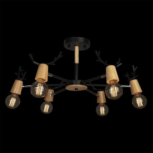 Потолочная люстра Loft It Sven 10024/6 Black