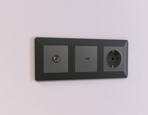 Накладка на механизм Ambrella Volt ALFA AP9140