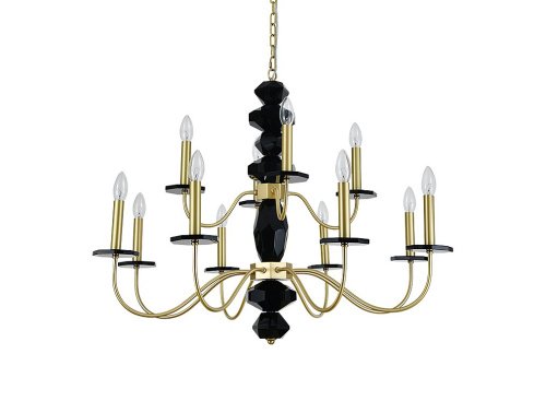 Подвесная люстра Newport Vanessa 3878+4/С brass