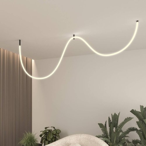 Светодиодный шнур Elektrostandard Full light Гибкий неон 336Led 12W IP20 3000K Full light круглый теплый белый, 3 м (24V 12W 336Led 2835 IP20)