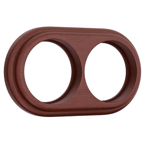 W0025225/ Рамка на 2 поста (итальянский орех) (RAMKA 02 WL15 M54) Рамка Werkel W0025225/ Рамка на 2 поста (итальянский орех) (RAMKA 02 WL15 M54)
