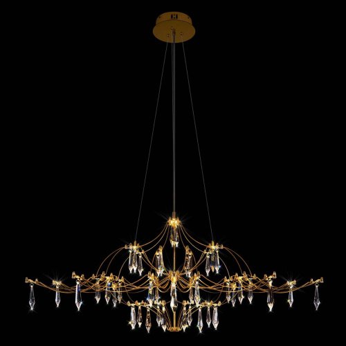10587/1000 Gold Asfour Подвесная люстра Mira Loft It 10587/1000 Gold Asfour