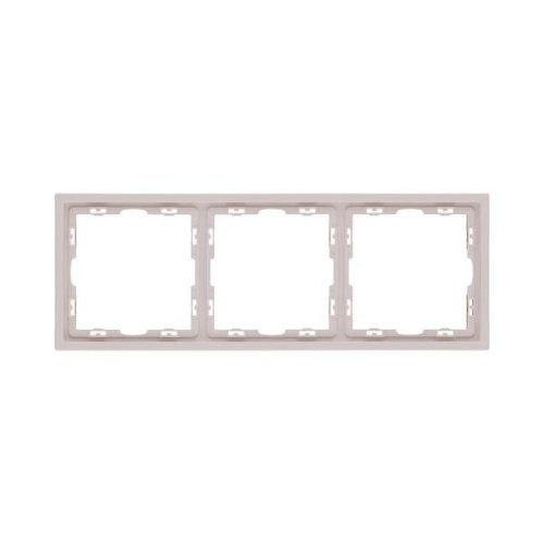 EC3CM Рамка 3-постовая, кашемир матовый Kollinger Eclipse EC3CM