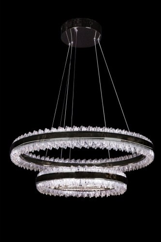 LE7720/800-2K Black Chrome Подвесная люстра LEON Michel LE7720/800-2K Black Chrome