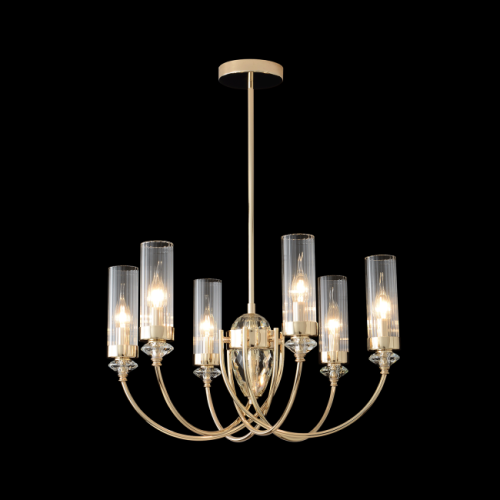 SECRET SP6 GOLD Люстра на штанге Crystal Lux Secret SECRET SP6 GOLD