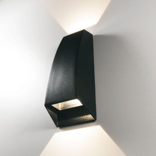 1016 TECHNO черный Уличный настенный светильник Elektrostandard 1016 1016 TECHNO черный