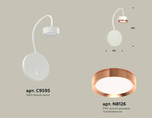 XB9595153 Настенное бра Ambrella Traditional DIY XB9595153