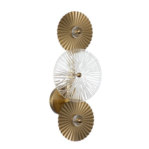 V000022 Настенное бра Indigo Miele 12021/A/1W Brass V000022