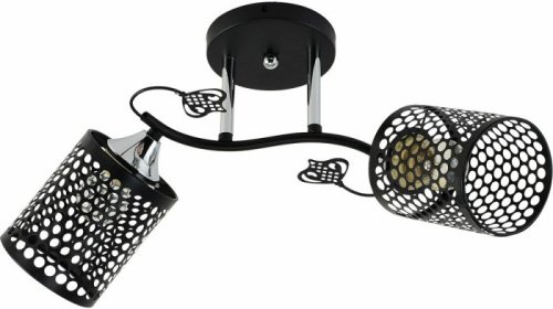 Потолочная люстра 11320-0.3-02 BK+CR