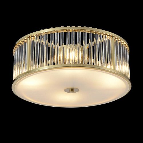 AVENUE PL4 BRASS Потолочная люстра AVENUE Crystal Lux AVENUE PL4 BRASS