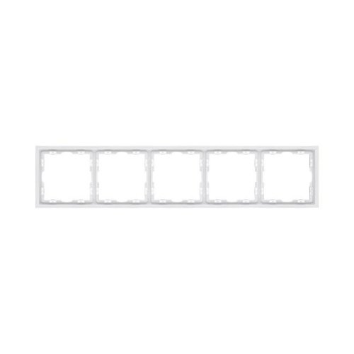 EC5WH Рамка 5-постовая, белый матовый Kollinger Eclipse EC5WH