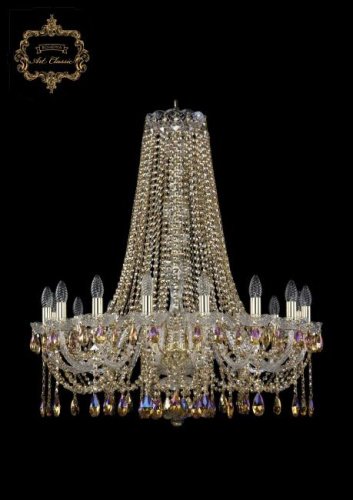 11.12.16.300.h-94.Gd.R777 Подвесная хрустальная люстра 11.12 Art Classic 11.12.16.300.h-94.Gd.R777