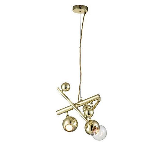 V000334 Подвесная люстра Indigo Saldo V000334 11033/2P Gold