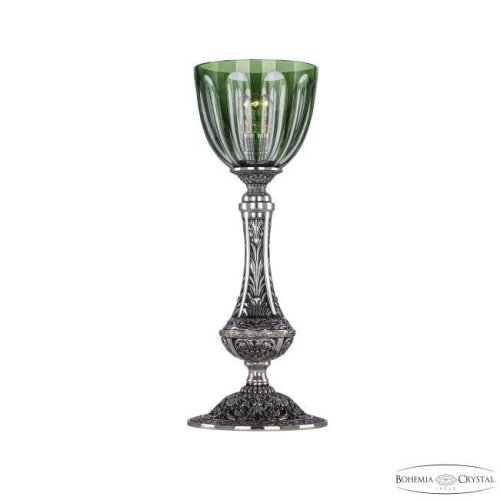71100L/15 NB P1 Clear-Green/H-1H Настольная лампа Bohemia 7100 71100L/15 NB P1 Clear-Green/H-1H