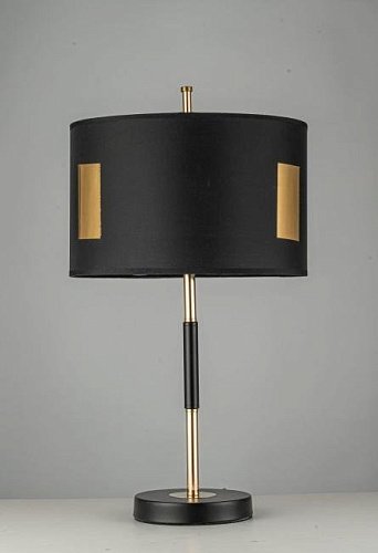 Настольная лампа Arti Lampadari Oggebio Oggebio E 4.1.T2 BKG