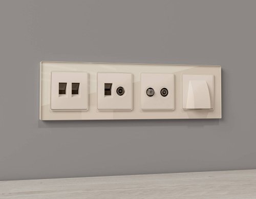 Накладка на механизм Ambrella Volt ALFA AP3325