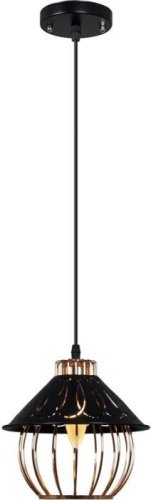 Подвесной светильник 02503-0.9-01 BK+GD