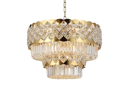 Подвесная люстра Newport Ashley 8301/60 C gold polished