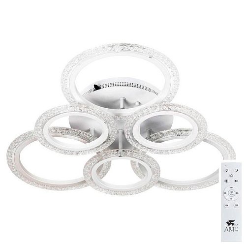A2533PL-60WH Потолочная светодиодная люстра Camelia Arte Lamp A2533PL-60WH