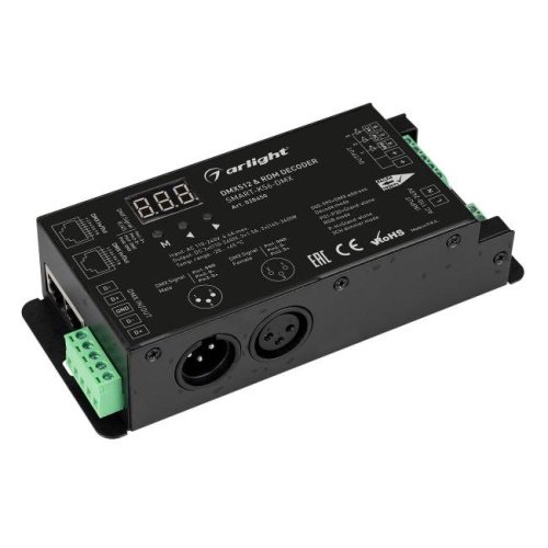 Декодер DMX512 для 230V светодиодных лент и гибкого неона Arlight 028450