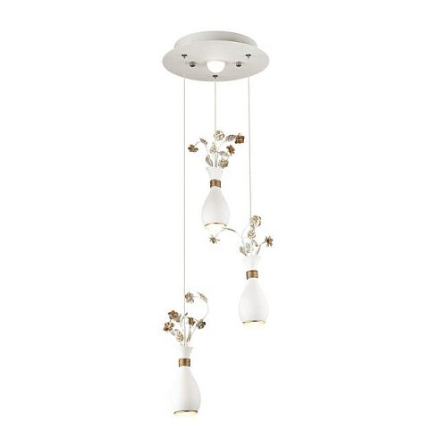 4035/18L Светильник с цветочками Carolis 4035/18L Odeon Light