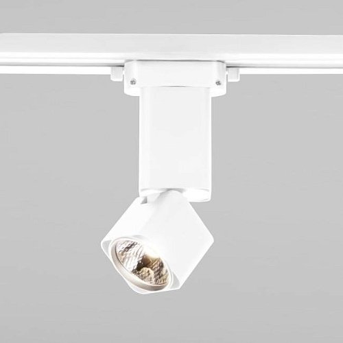 Cubus белый матовый 10W 4200K (85516/01) однофазный Трековый светильник Elektrostandard Cubus Cubus белый матовый 10W 4200K (85516/01) однофазный