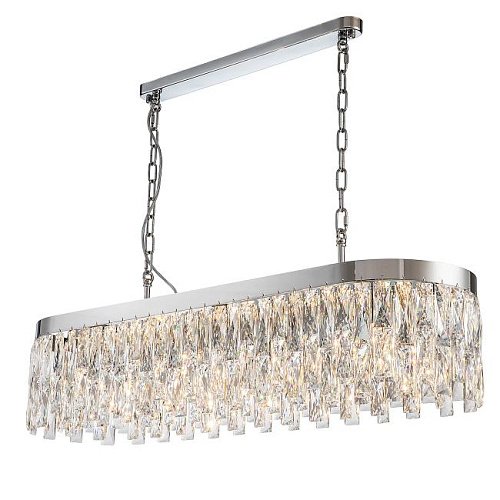 V000387 Подвесная люстра Indigo Anna V000387 12029/10PL Chrome