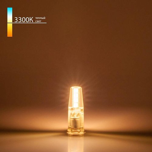 Светодиодная лампочка G4 LED Elektrostandard G4 LED 3W 12V 360° 3300K (BLG411)