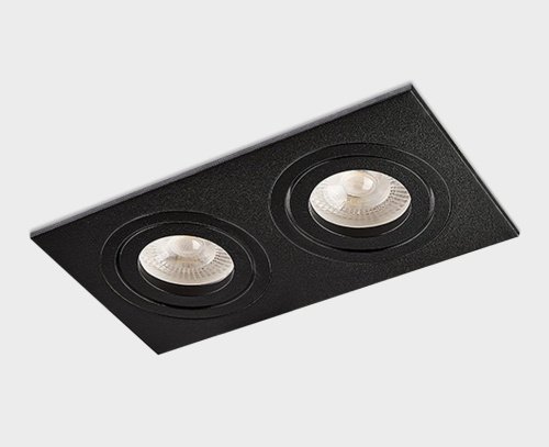 SAG203-4 black/black Встраиваемый светильник Italline SAG 03b SAG203-4 black/black
