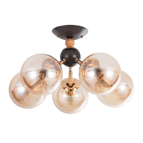 A4485PL-5BK Потолочная люстра Arte Lamp Boston A4485PL-5BK