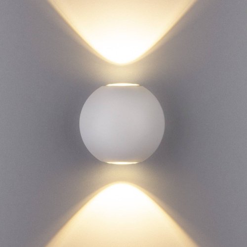 1566 TECHNO LED DIVER белый Уличный настенный светильник Elektrostandard 1566 1566 TECHNO LED DIVER белый