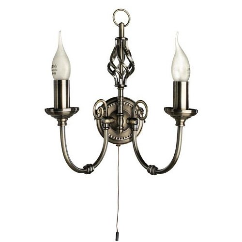 A8392AP-2AB Настенное бра с выключателем Arte Lamp Zanzibar A8392AP-2AB