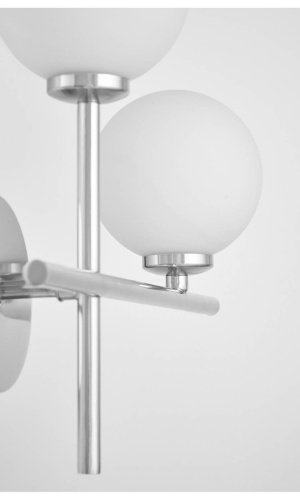 Настенное бра Lumina Deco LDW 6033N-2 RT CHR