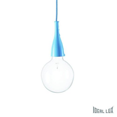 MINIMAL SP1 AZZURRO Светильник подвесной Ideal Lux Minimal MINIMAL SP1 AZZURRO