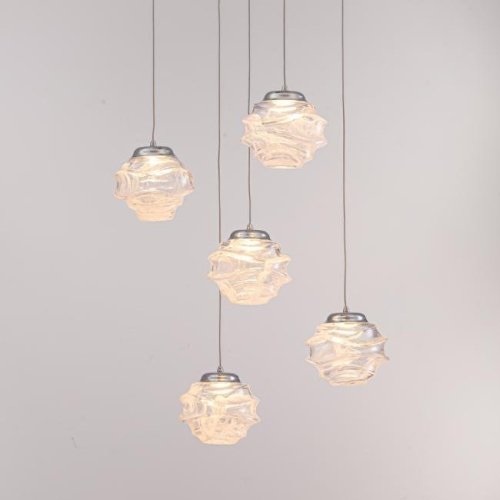 MD25030003-5A chrome/clear Светильник подвесной Delight Collection MD25030003 MD25030003-5A chrome/clear