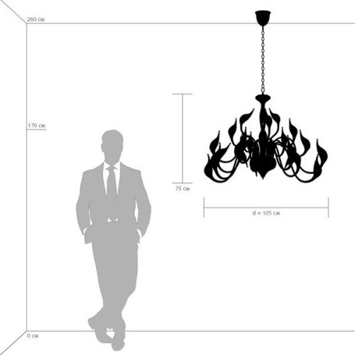 Подвесная люстра Lightstar Cigno Collo 751246
