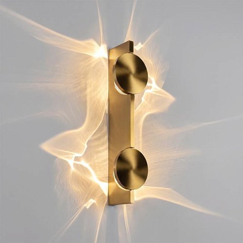 10452/2W Gold Настенный светильник Flame Loft It 10452/2W Gold