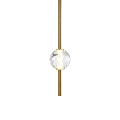 Светильник подвесной Indigo Ciondolo V000170L 11066/1P Brass